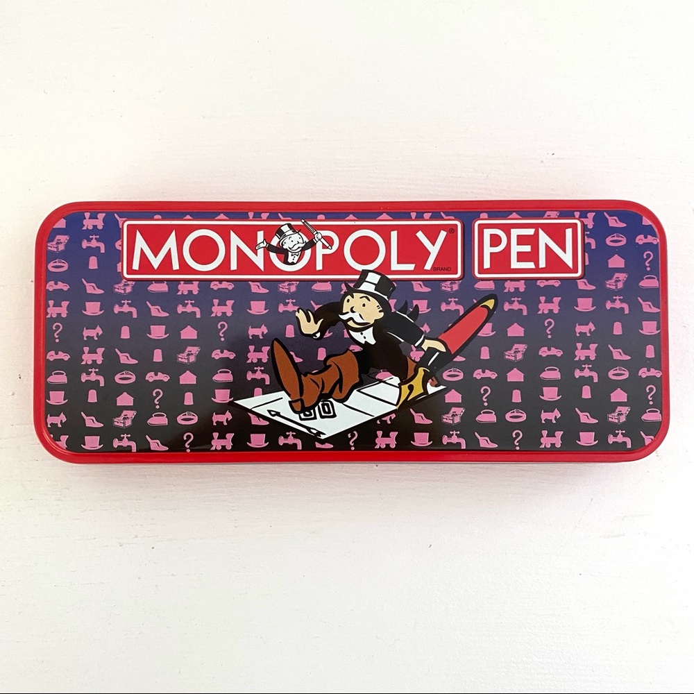 Rare Monopoly Roller Ball Pen by Acme Studio with Case Collector’s Item